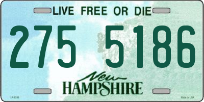 NH license plate 2755186