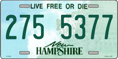 NH license plate 2755377