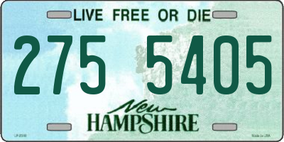 NH license plate 2755405