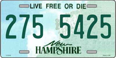 NH license plate 2755425