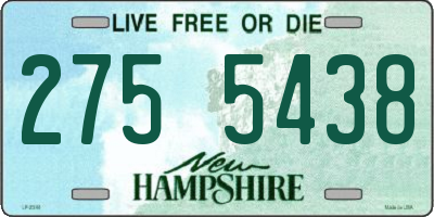NH license plate 2755438