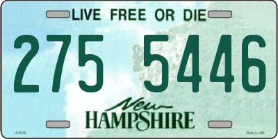 NH license plate 2755446