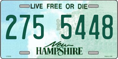 NH license plate 2755448