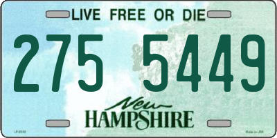 NH license plate 2755449
