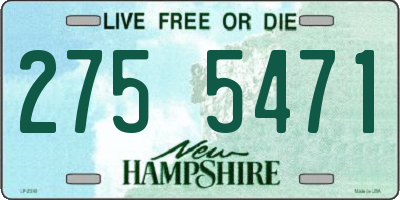 NH license plate 2755471
