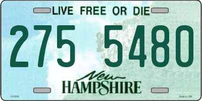 NH license plate 2755480