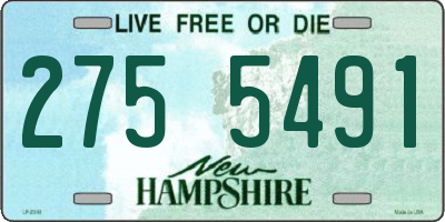 NH license plate 2755491