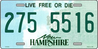 NH license plate 2755516