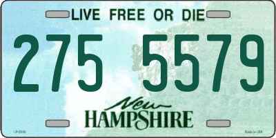 NH license plate 2755579