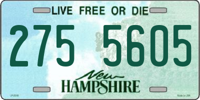 NH license plate 2755605