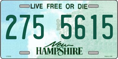 NH license plate 2755615