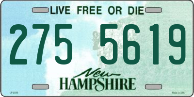 NH license plate 2755619