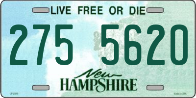 NH license plate 2755620