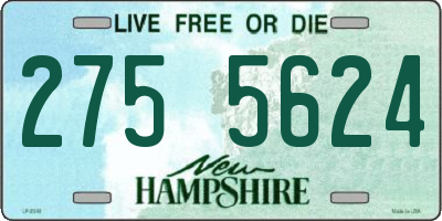 NH license plate 2755624