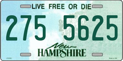 NH license plate 2755625