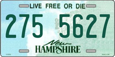 NH license plate 2755627