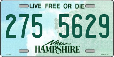 NH license plate 2755629