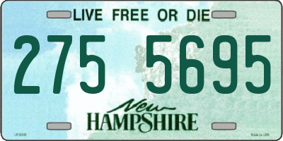 NH license plate 2755695