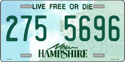 NH license plate 2755696