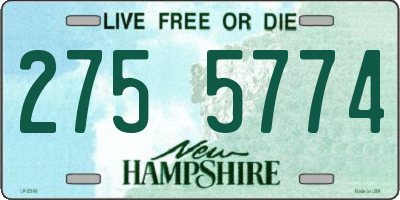 NH license plate 2755774