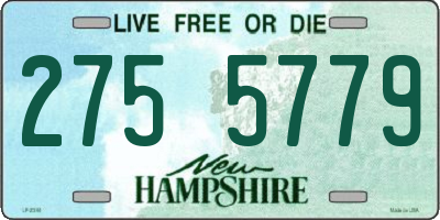 NH license plate 2755779