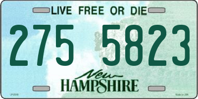 NH license plate 2755823