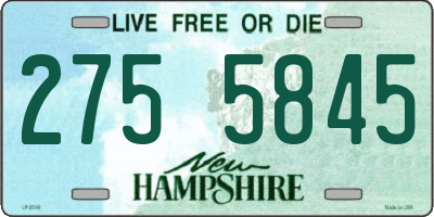 NH license plate 2755845