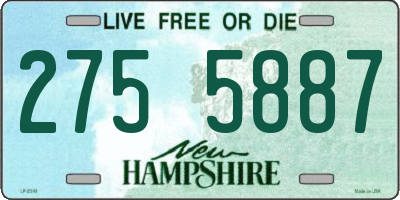 NH license plate 2755887