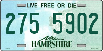 NH license plate 2755902