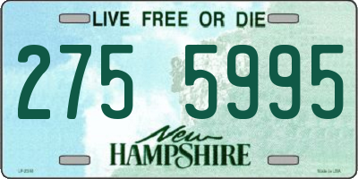 NH license plate 2755995