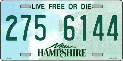 NH license plate 2756144