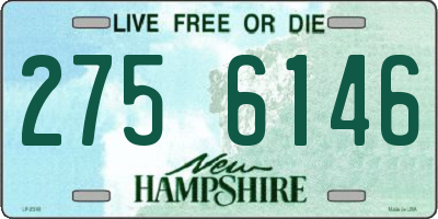 NH license plate 2756146