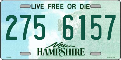 NH license plate 2756157