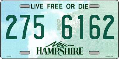 NH license plate 2756162
