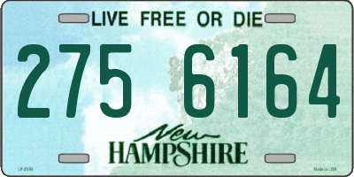 NH license plate 2756164