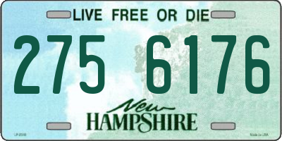 NH license plate 2756176