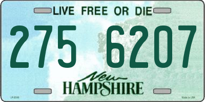 NH license plate 2756207