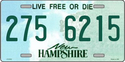 NH license plate 2756215