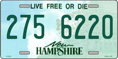 NH license plate 2756220