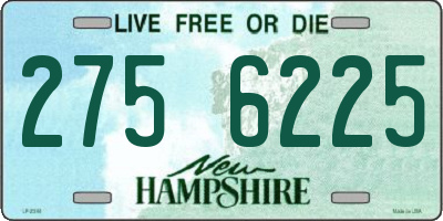 NH license plate 2756225