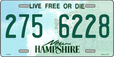 NH license plate 2756228