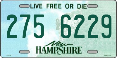NH license plate 2756229