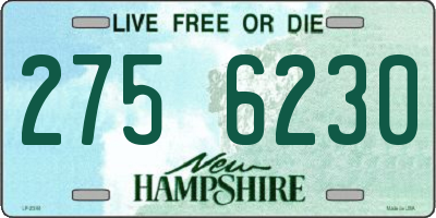 NH license plate 2756230