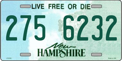 NH license plate 2756232