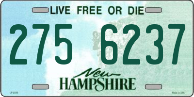 NH license plate 2756237