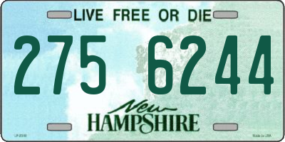 NH license plate 2756244