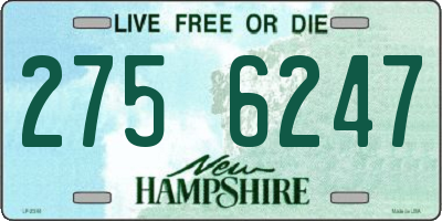 NH license plate 2756247