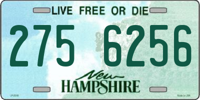 NH license plate 2756256