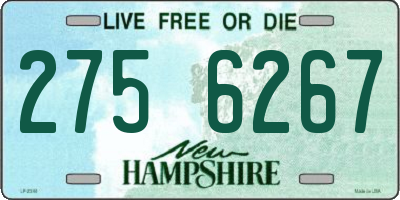 NH license plate 2756267