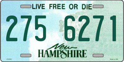 NH license plate 2756271